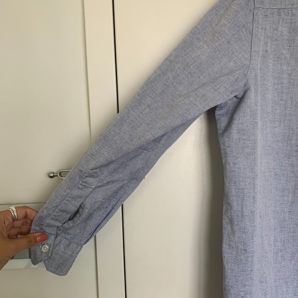 NWOT Salvator Piccolo Linen Henley Tunic - Picture 5 of 7